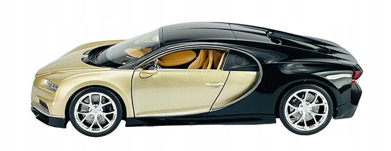 Welly Bugatti Chiron 1:24 zlato-černé